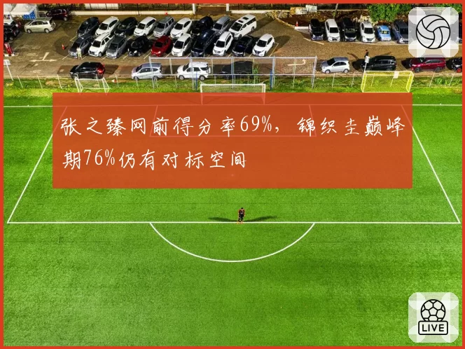 张之臻网前得分率69%，锦织圭巅峰期76%仍有对标空间